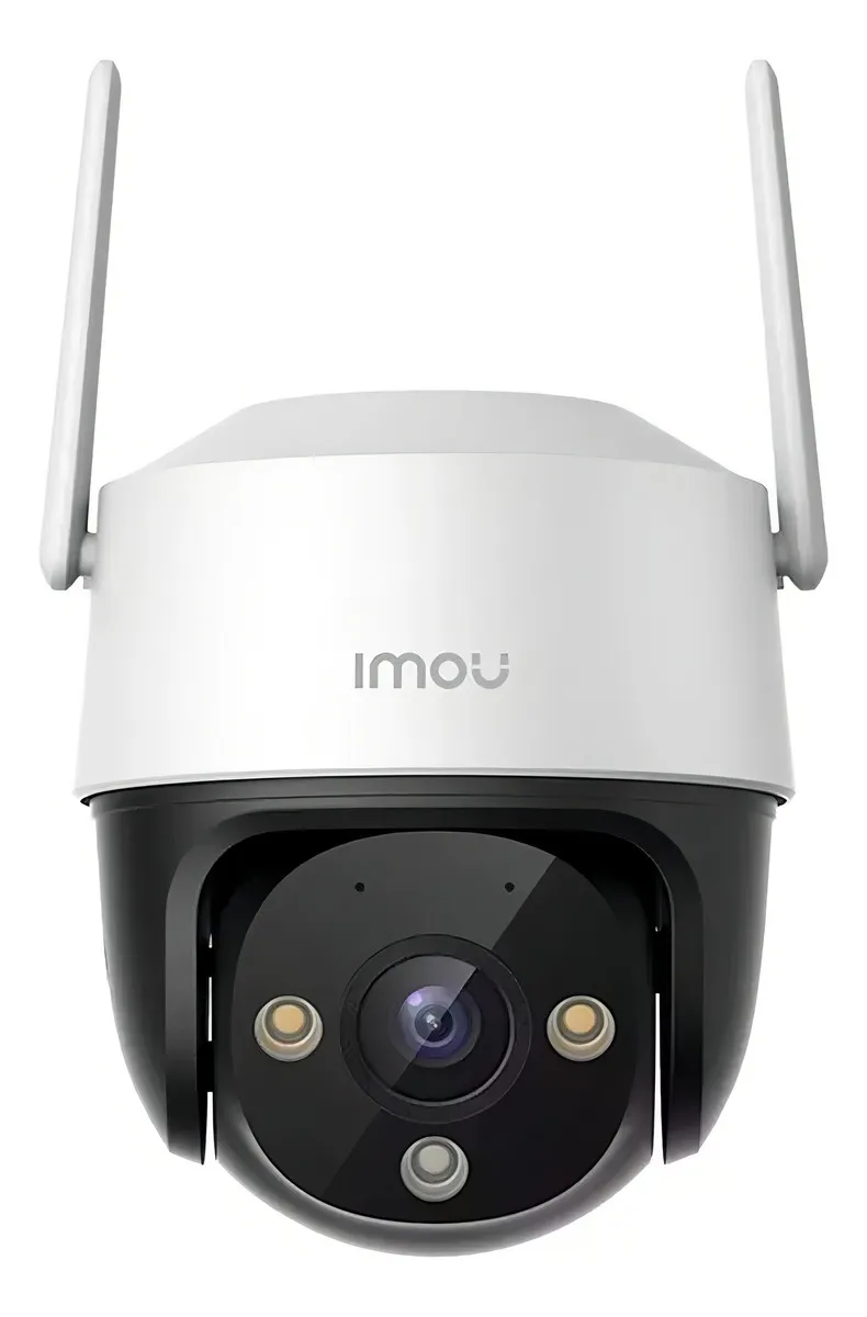 Camara Wifi Imou Cruiser Se+ 3mp Color Sirena Audio Exterior Blanco